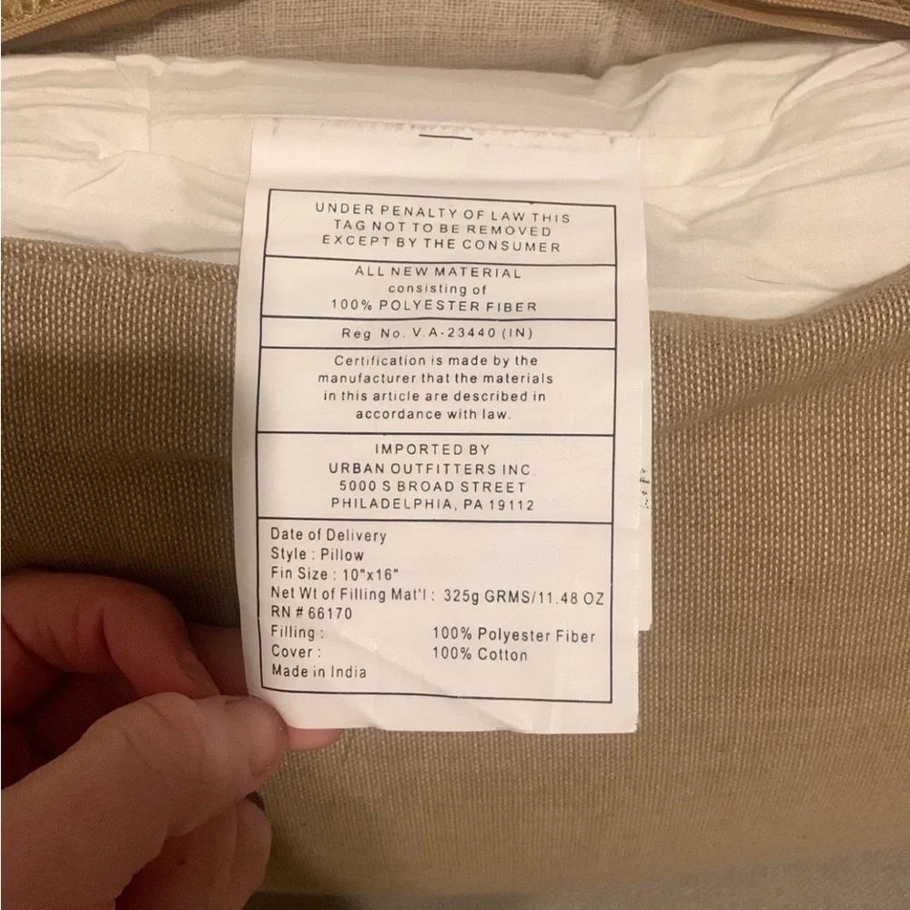 Anthropology decorative throw pillow - Picture 4 of 6